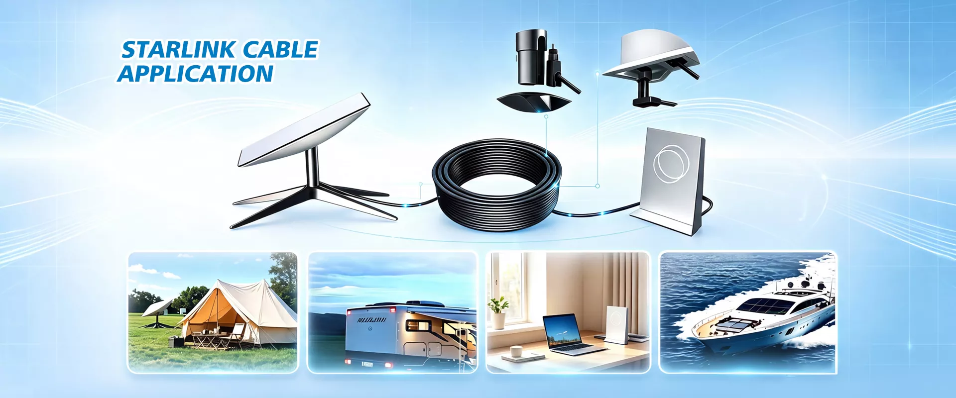Starlink Ethernet Cable Factory