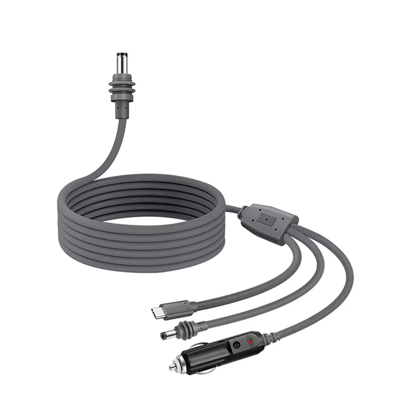 3-in-1 Starlink DC to USB-C Car Charger Cable